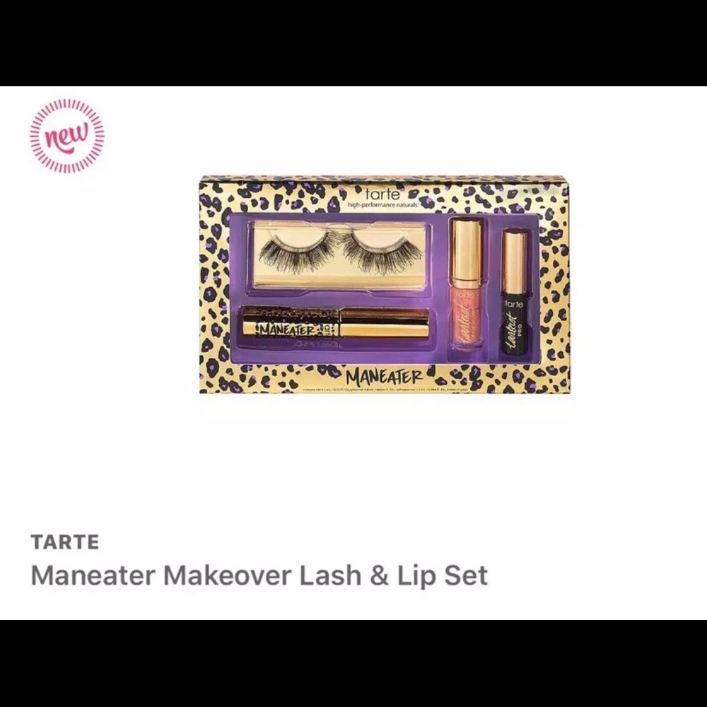 ‼️SOLD‼️Tarte Maneater Makeover Lash & Lip Set! - Picture 2 of 3